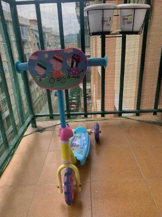 PATINETE PEPPA PIG 3 RUEDAS