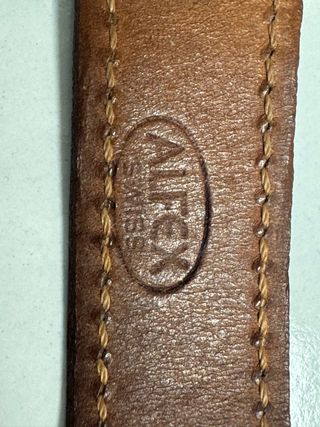 Reloj Alfex Swiss Made chapado en oro 10 micras