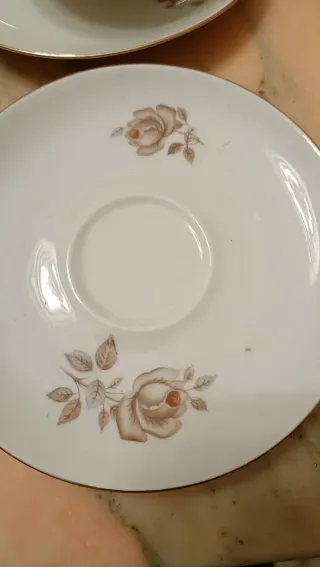 Servizio thè 6 persone porcellana