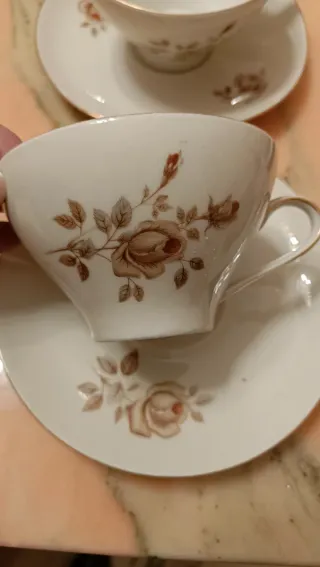 Servizio thè 6 persone porcellana