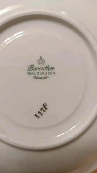 Servizio thè 6 persone porcellana