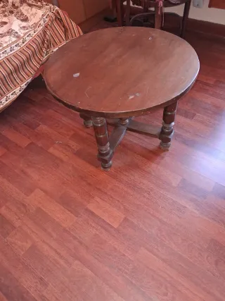 Mesa de madera para restaurar.Antigua.