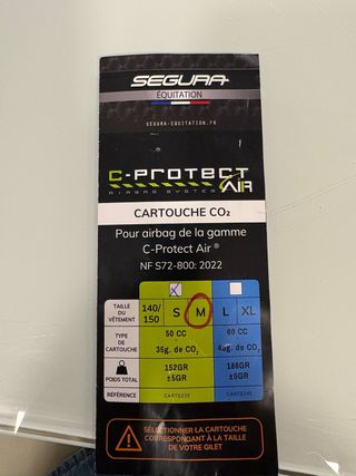 Chaleco Airbag Equitación M