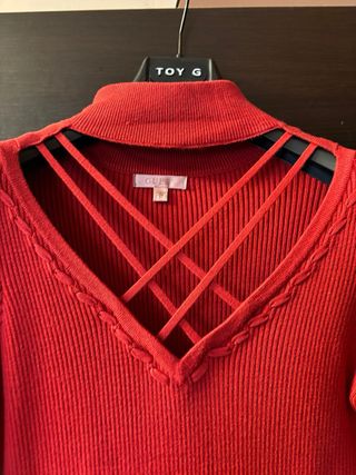 Guess Abito Tubino Rosso Taglia S