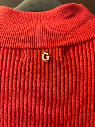 Guess Abito Tubino Rosso Taglia S