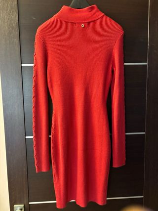 Guess Abito Tubino Rosso Taglia S