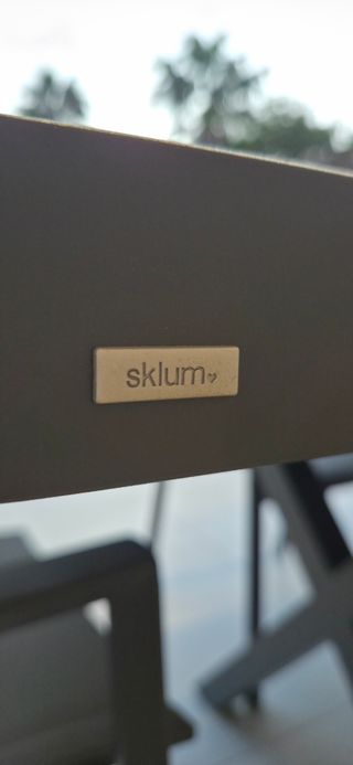 Conjunto mesa y sillas jardín.