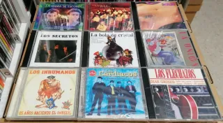 LOTE 9 CDS POP ROCK MOVIDA ALASKA FLECHAZOS UNION