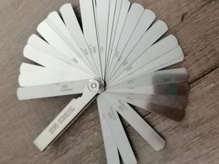 Juego de galgas de espesores