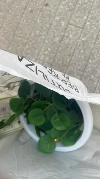 Planta artificial decorativa