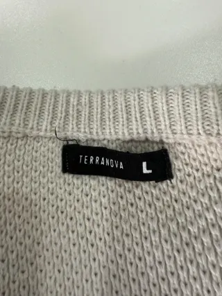 Maglioncino uomo panna L