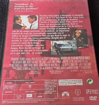 Peligro Inminente DVD