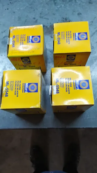 4 Filtros Aceite Millard ML-5548