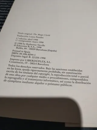 El círculo mágico, de Katherine Neville