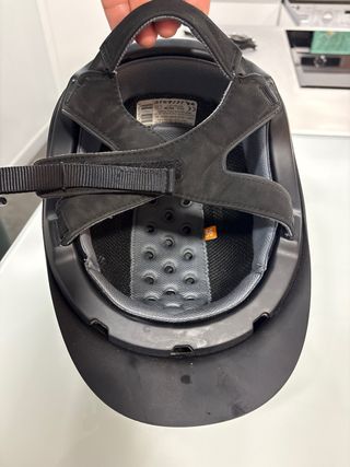 Casco Equitación Fouganza Negro Mate