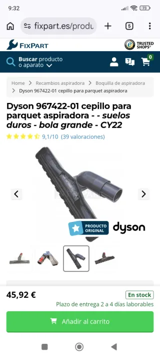 Cepillo Dyson