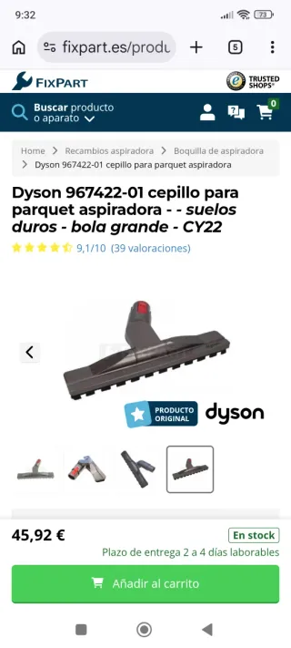 Cepillo Dyson