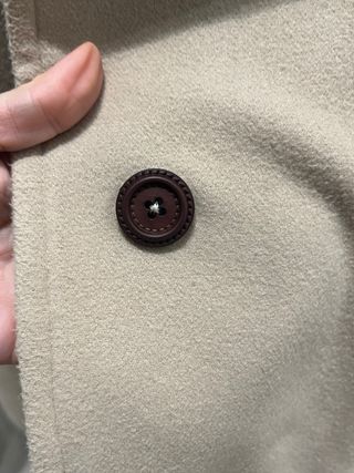 Abrigo Massimo Dutti Beige Talla Unica