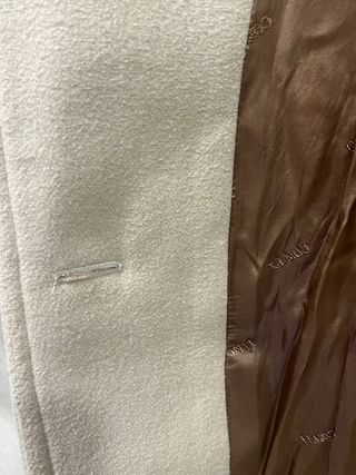 Abrigo Massimo Dutti Beige Talla Unica