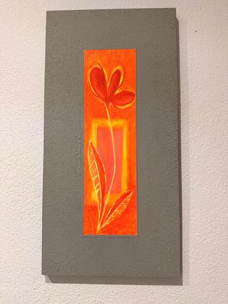 Set 2 cuadros decorativos florales