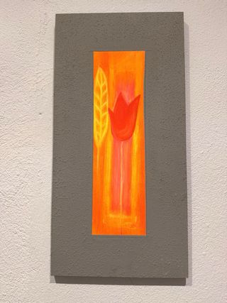 Set 2 cuadros decorativos florales