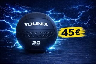MED BALL YOUNIX EVERLASTING 20 LB – NUEVA WallBall