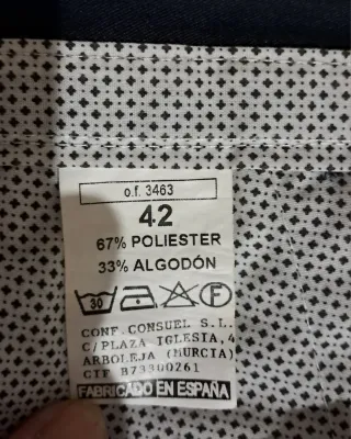 Pantalón de vestir azul marino