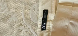 Pantalón flare beige de vestir