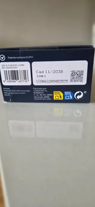 Baliza V16 Cupra Conectada