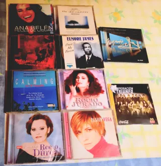 Lote 10 CDs Música Variada.