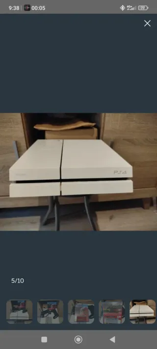 Ps4 FAT Edición Blanca