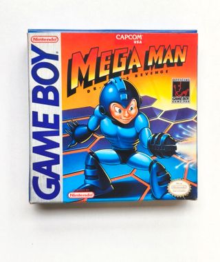 GAME BOY MEGAMAN CAPCOM NINTENDO CAJA Y BLISTER