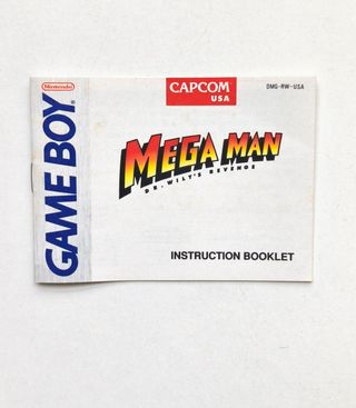 GAME BOY MEGAMAN CAPCOM NINTENDO CAJA Y BLISTER