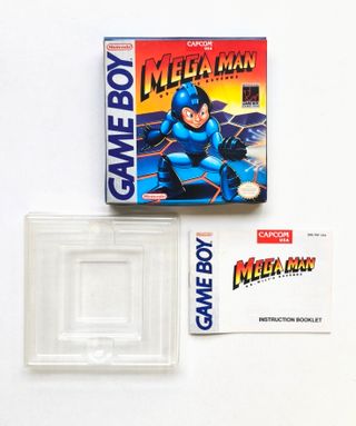 GAME BOY MEGAMAN CAPCOM NINTENDO CAJA Y BLISTER