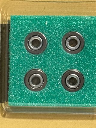 Tamiya Round Hole Ball Bearing set da 4 New!!