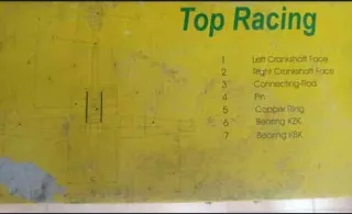 Cigüeñal Aprilia RS50 AM6 Original