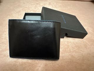 Portafoglio Piquadro Blue Square Nero in vera pell