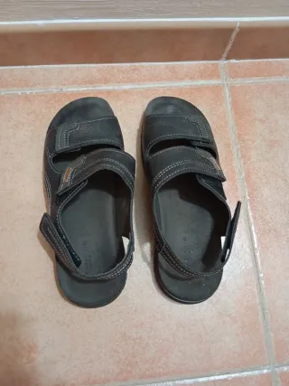 Sandalias de hombre negras