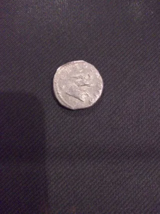 Denario romano antiguo