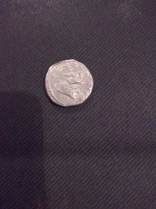 Denario romano antiguo