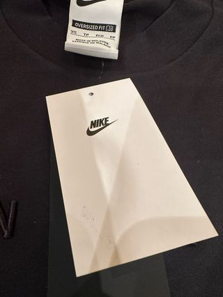 Camiseta Nike Negra Talla XS