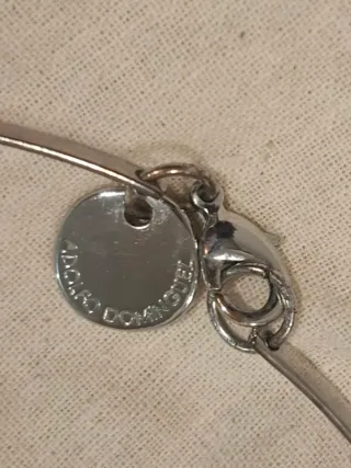 Collar Adolfo Dominguez Plata y Amarillo