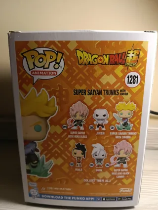 Funko Pop Dragon Ball Super 1281 Trunks