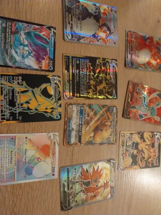 10 Cartas Pokémon Coleccionistas