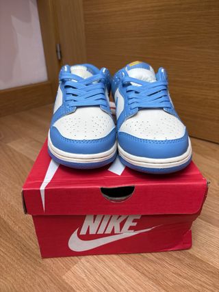 Zapatillas Nike Dunk Low Azul y Blanco