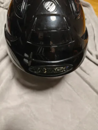 Casco Moto Takachi Sol Sonriente como nuevo