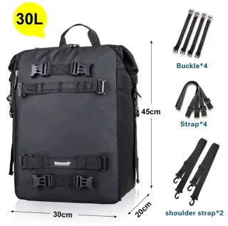 Set 4 borse moto Rhinowalk 80L