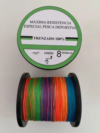 Bobina Sedal Trenzado 8 Hbras 1000M