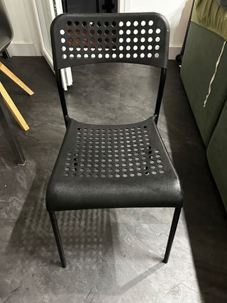 4 Sedie Nere Sandsberg di Ikea