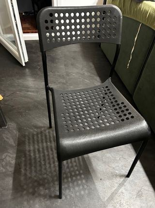 4 Sedie Nere Sandsberg di Ikea